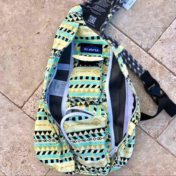 Kavu Mini Rope Bag - Gold Belt - Picture 7 of 8